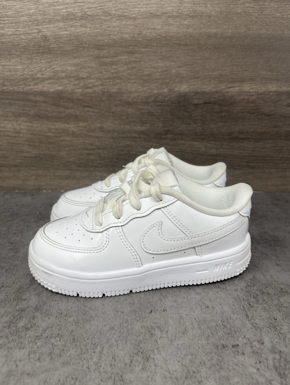 Nike Air Force 1 Low White Size 10C Kids Toddler Classic Leather Sneakers